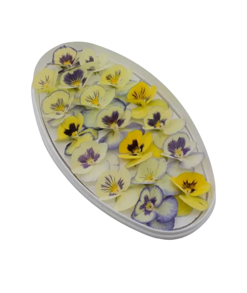 Ботанические гарниши Flowers/Цветы (объемные) 1000 мг / Желтая бездна