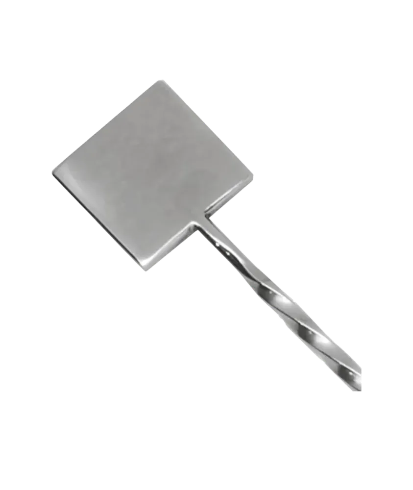 Барная Ложка Cocktail Design 40 см Square под гравировку