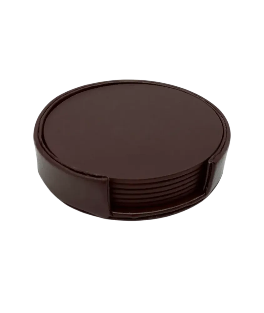 Кожаный костер 10 см (6 шт) Красный