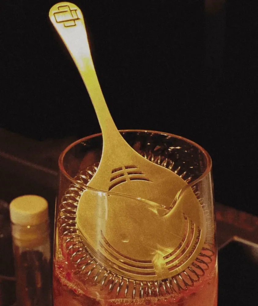 Стрейнер-хоторн Cocktail Design Empty под гравировку