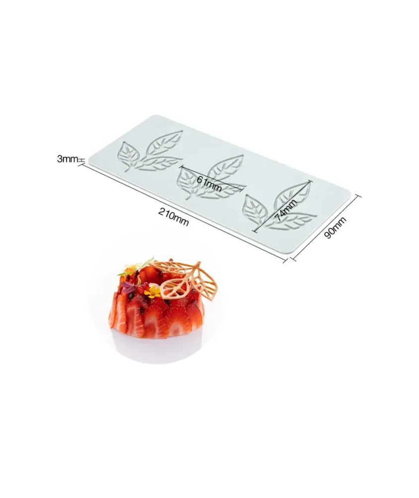 Силиконовая форма Leaf 3