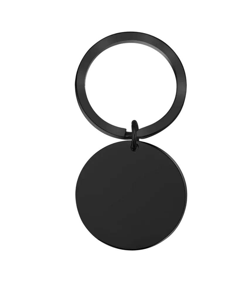 Брелок Circle (черный)