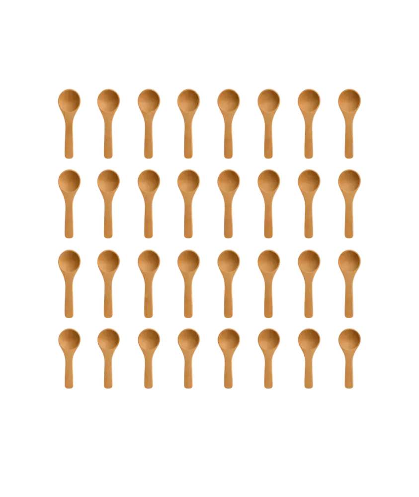 Ложка для гарниша Bamboo, Бар сет 50 шт